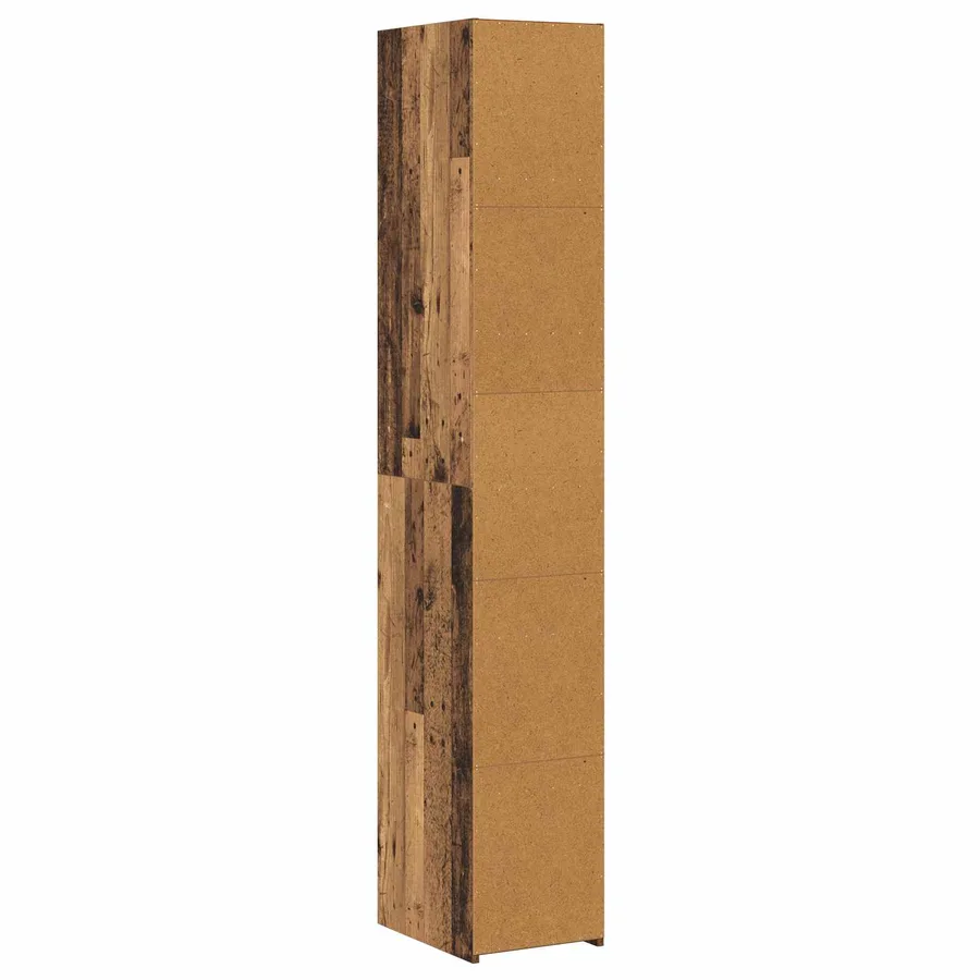 Haut Armoire Bois ancien 30 x 41 x 185 cm Bois d'ingénierie - 4