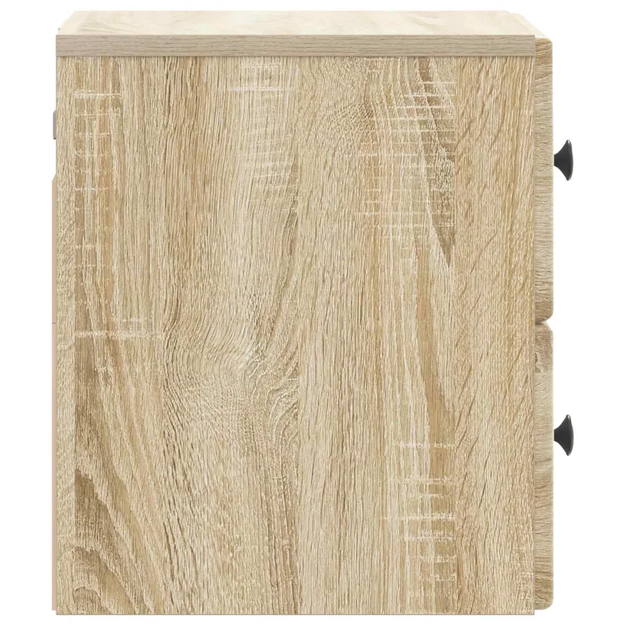 Cabinet de chevet mural Chêne Sonoma 34,5 x 33 x 40 cm - 6