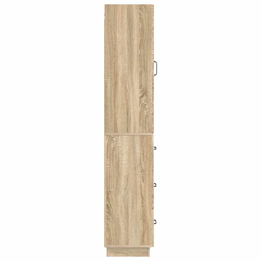 Ensemble de Meubles 2 pcs Chêne Sonoma 33 x 34,5 x 87 cm - 6