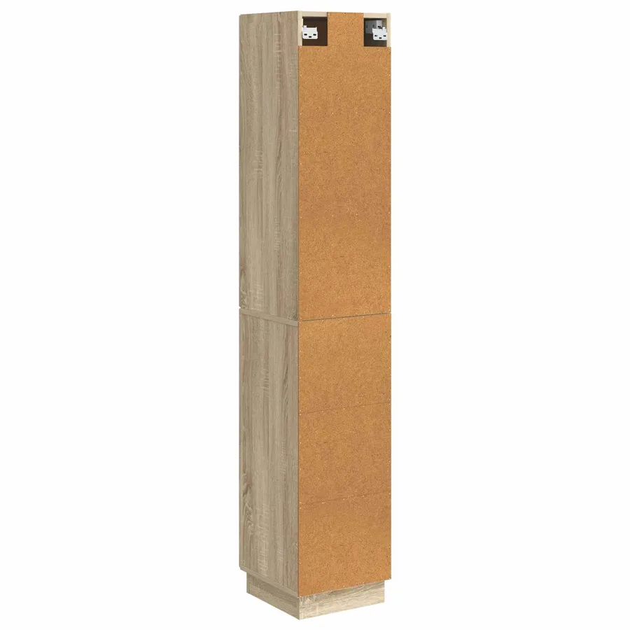 Ensemble de Meubles 2 pcs Chêne Sonoma 33 x 34,5 x 87 cm - 7