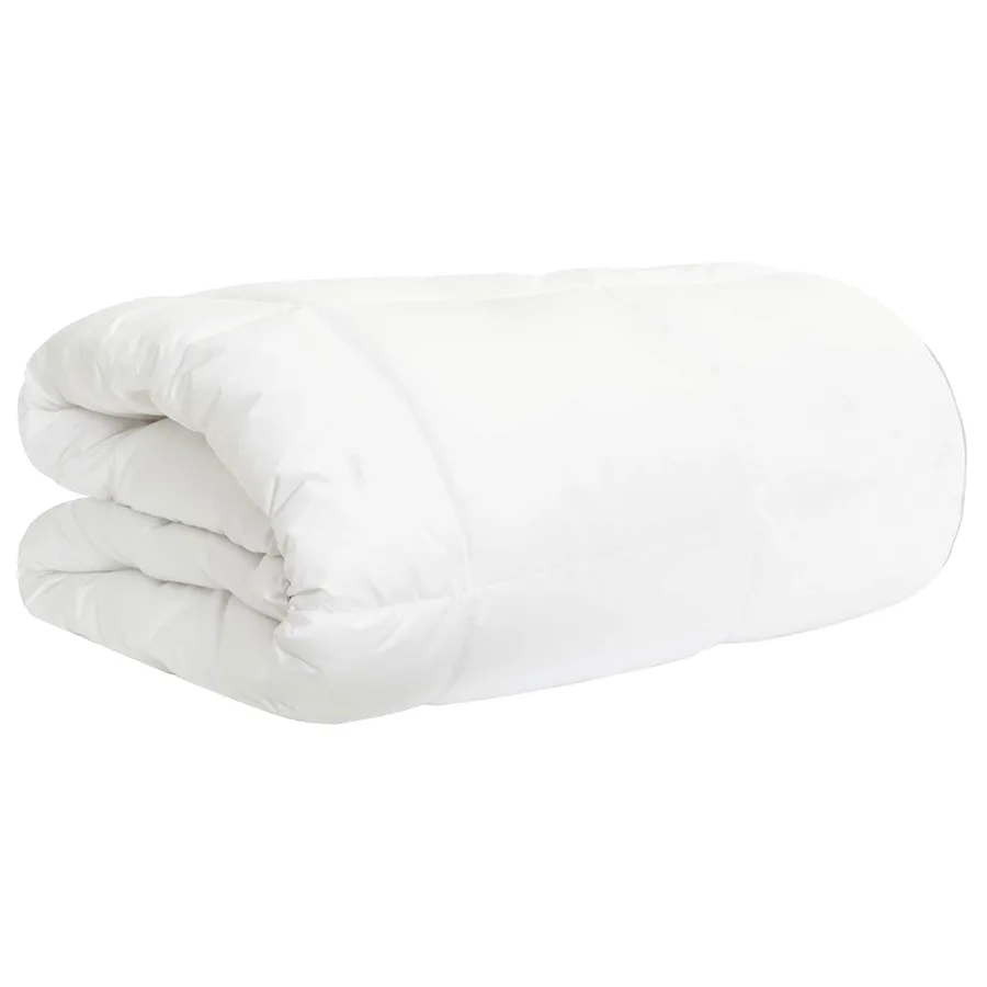 Couette d'été Blanc 140 x 220 cm Bambou - 3