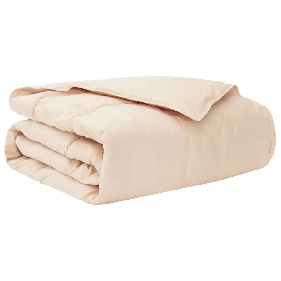 Couette d'été Beige 135 x 220 cm 100% Kapok Naturel
