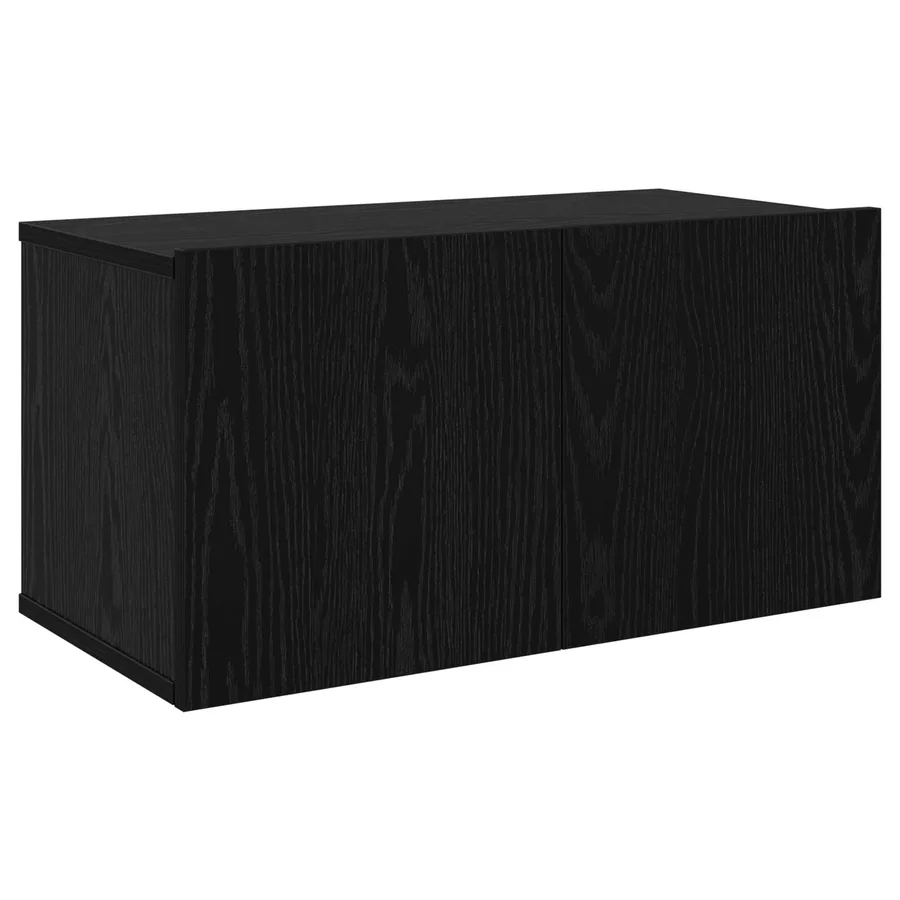 Ensemble meuble TV 10 pcs 180 x 30 x 30 cm Chêne noir - 5