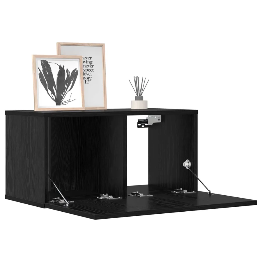 Ensemble meuble TV 10 pcs 180 x 30 x 30 cm Chêne noir - 7