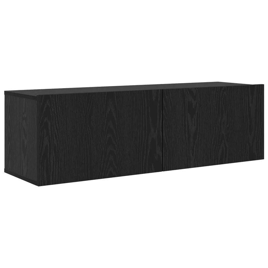 Ensemble meuble TV 8 pcs 100 x 30 x 30 cm Chêne noir - 5