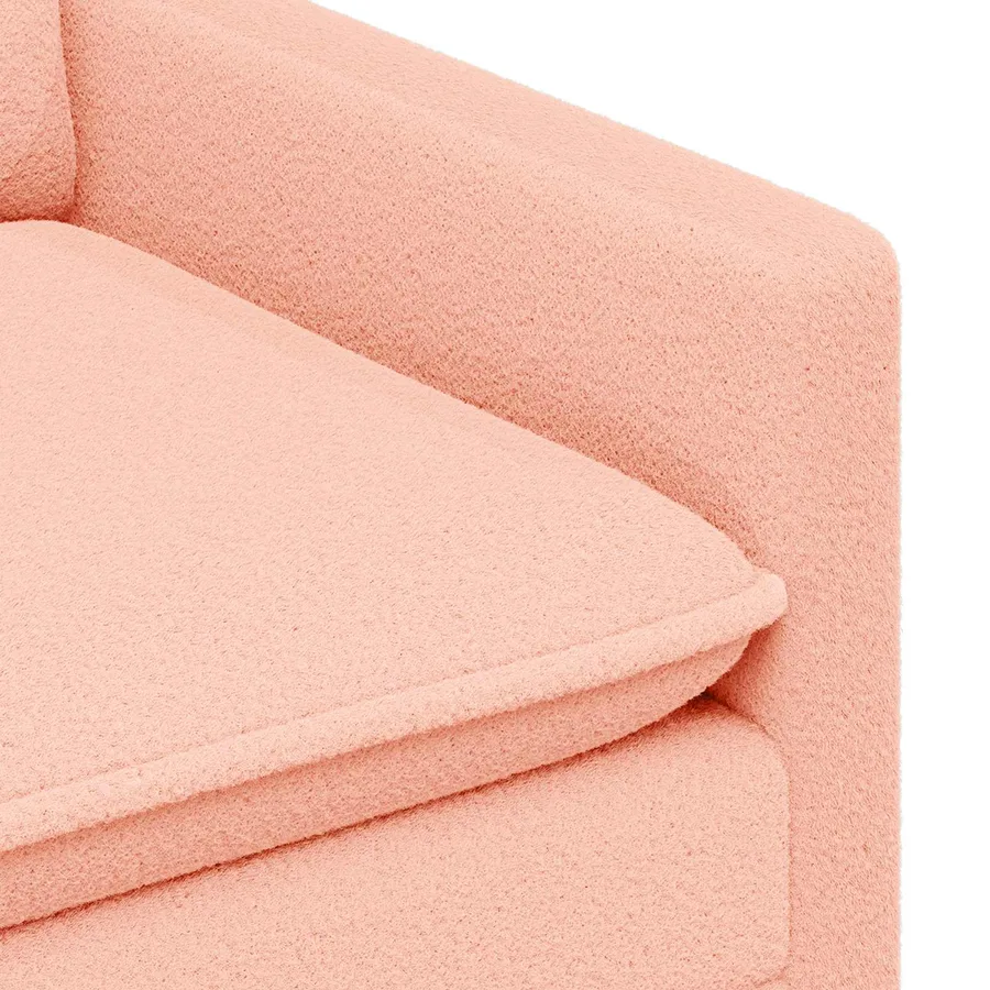 Canapé Rose 76 x 81 x 87,5 cm Tissu - 6
