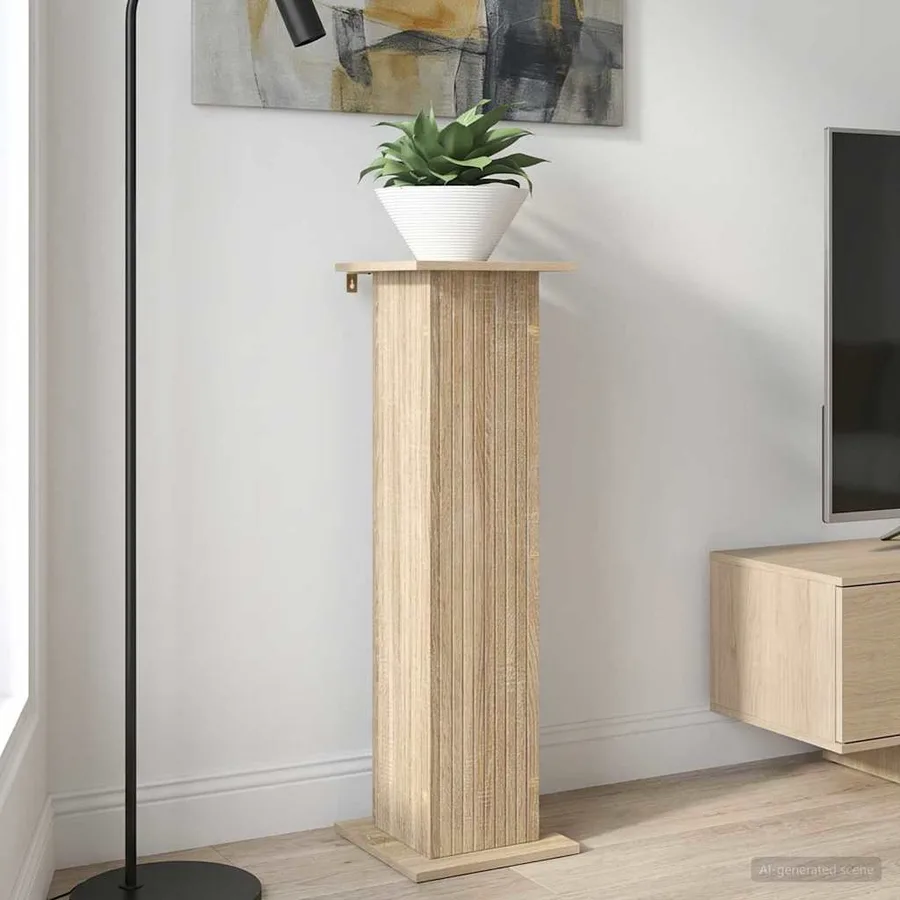 Support de Plante Chêne Sonoma 30,5 x 30 x 100,5 cm - 4