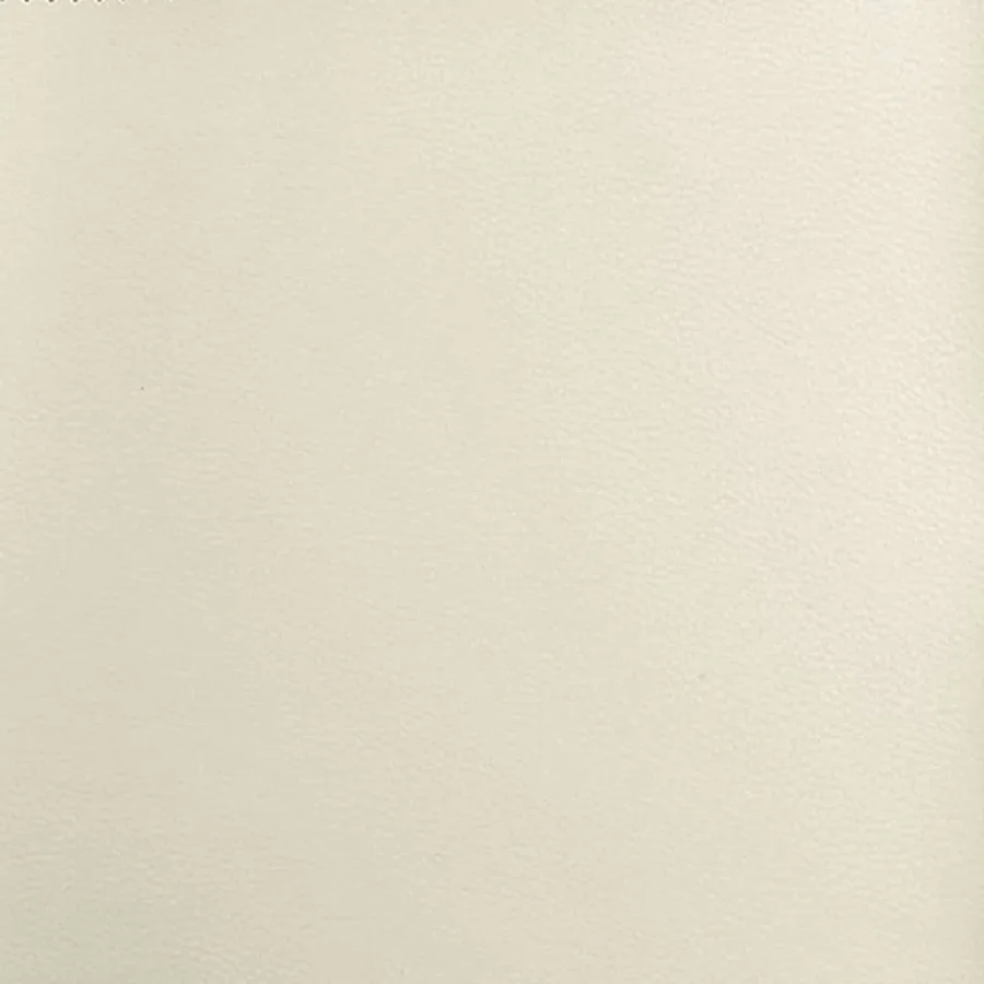Cadre de lit avec matelas Crème 120 x 200 cm tissu - 12