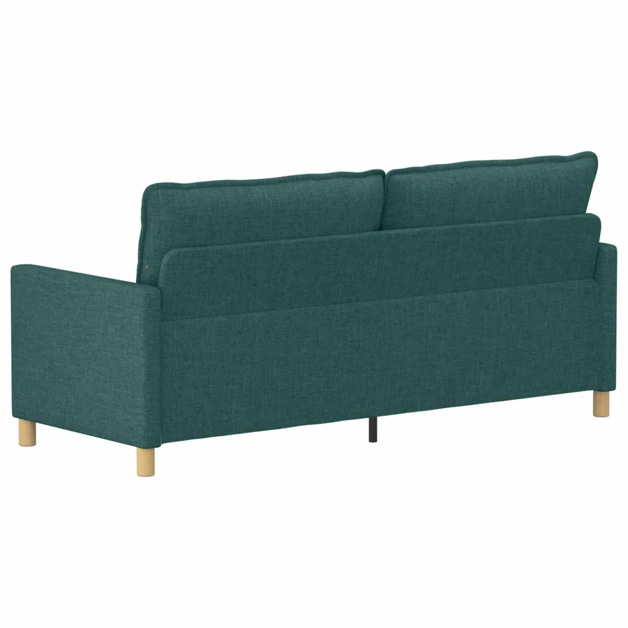 Canapé Vert foncé 196 x 81 x 87,5 cm Tissu - 5