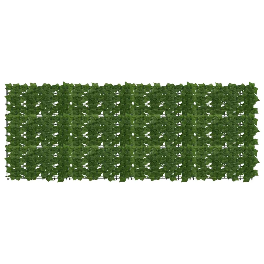 Écran de balcon avec feuilles Vert 200 x 75 cm