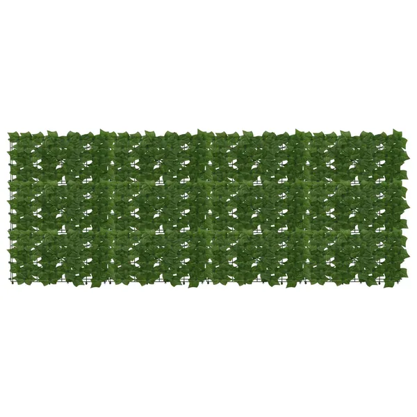 Écran de balcon avec feuilles Vert 200 x 75 cm