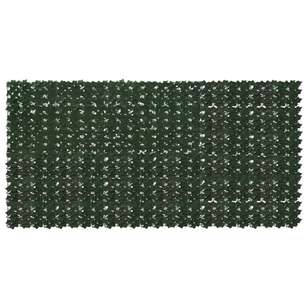 Écran de balcon avec feuilles Vert foncé 300 x 150 cm