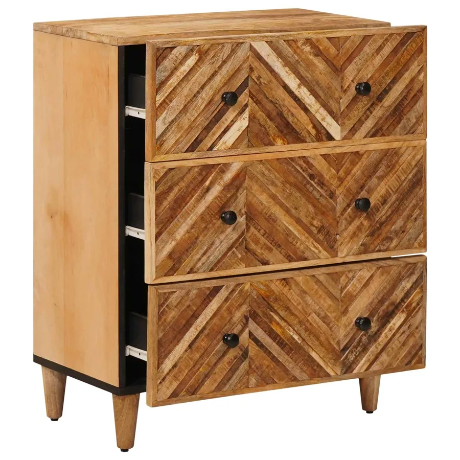 Armoires de rangement Marron 60 x 33,5 x 75 cm - 2