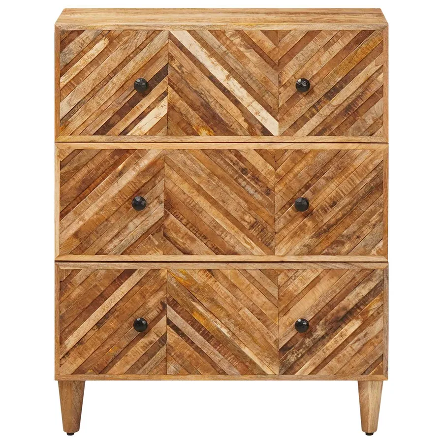 Armoires de rangement Marron 60 x 33,5 x 75 cm - 3