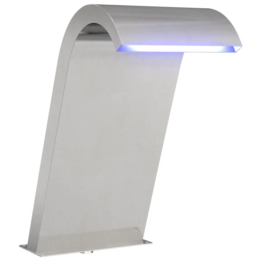 Fontaine de piscine Argenté 47 x 31 x 60 cm Acier inoxydable - 2
