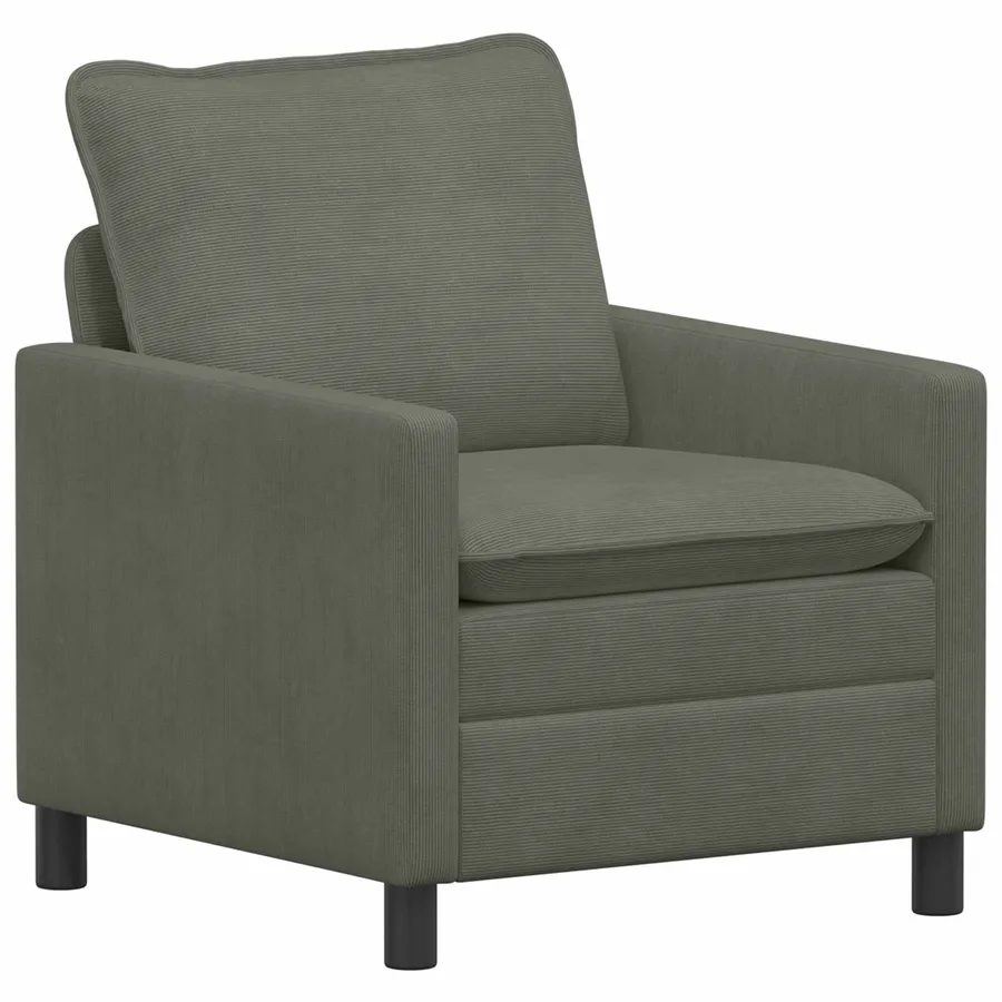 Canapé Gris clair 76 x 81 x 87,5 cm Tissu - 2
