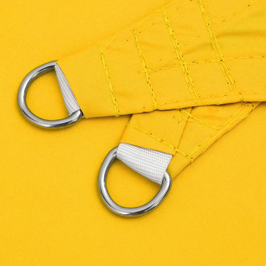 Voile d'ombre Jaune 6 x 2 m 100 % polyester Oxford - 5