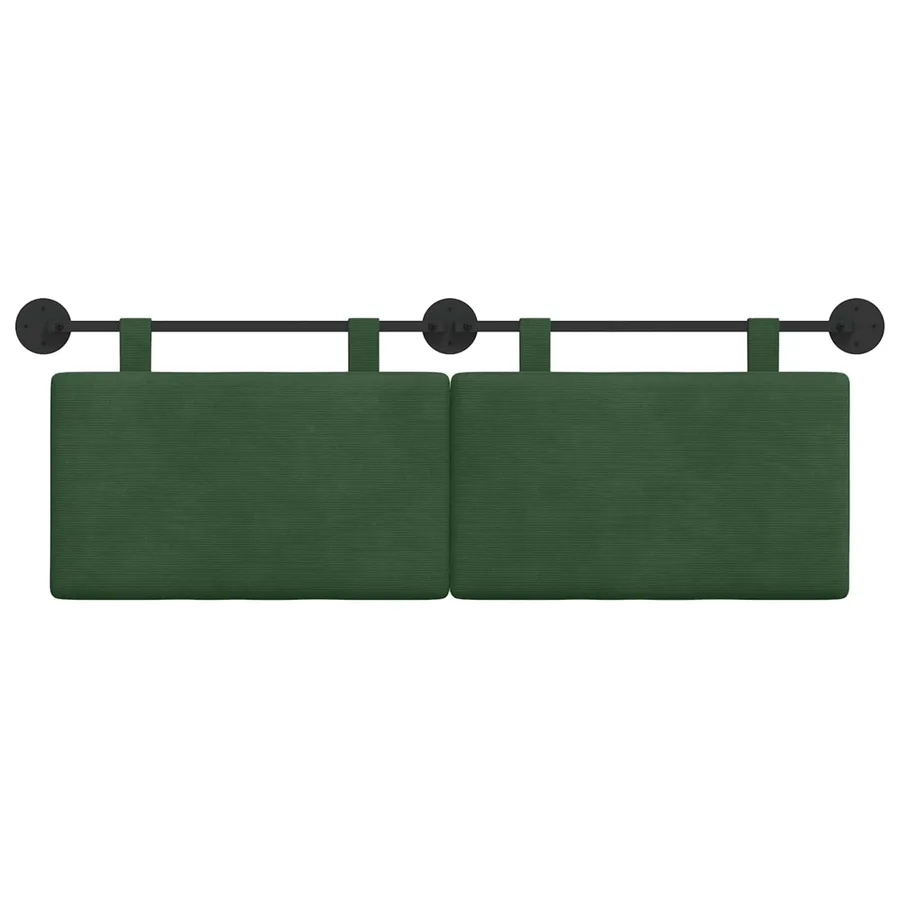 Tête de lit suspendue Tissu en velours côtelé - 5