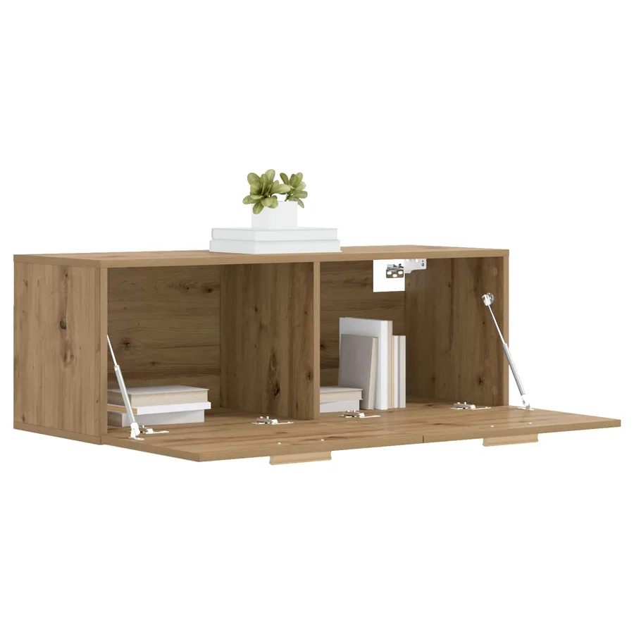 Meuble mural 100 x 36,5 x 35 cm Bois d'ingénierie - 2