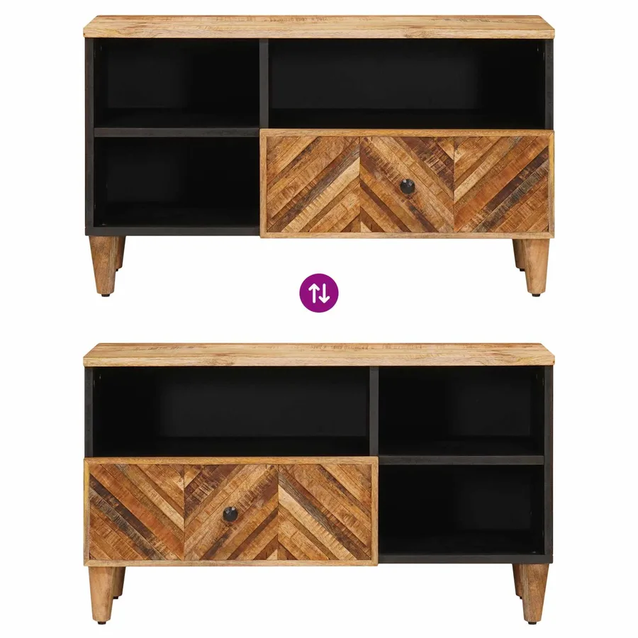Armoires de rangement avec tiroir Marron 80 x 33,5 x 46 cm - 10