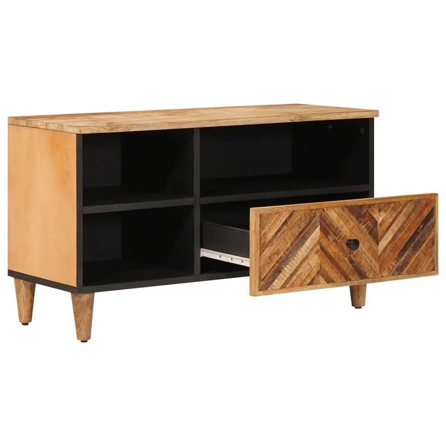 Armoires de rangement avec tiroir Marron 80 x 33,5 x 46 cm - 2