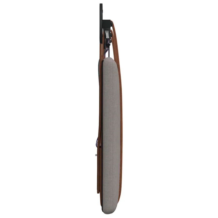 Tête de lit suspendue Avec lumière LED Taupe PU antique - 7