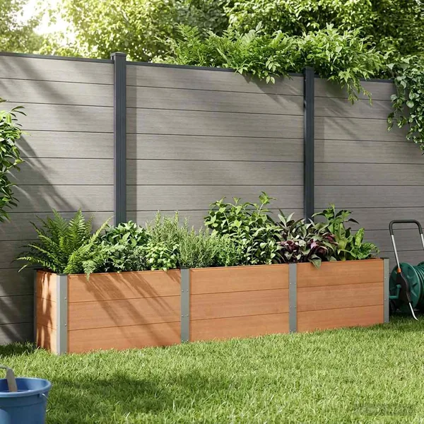 Jardinière surélevée Marron 300 x 50 x 54 cm