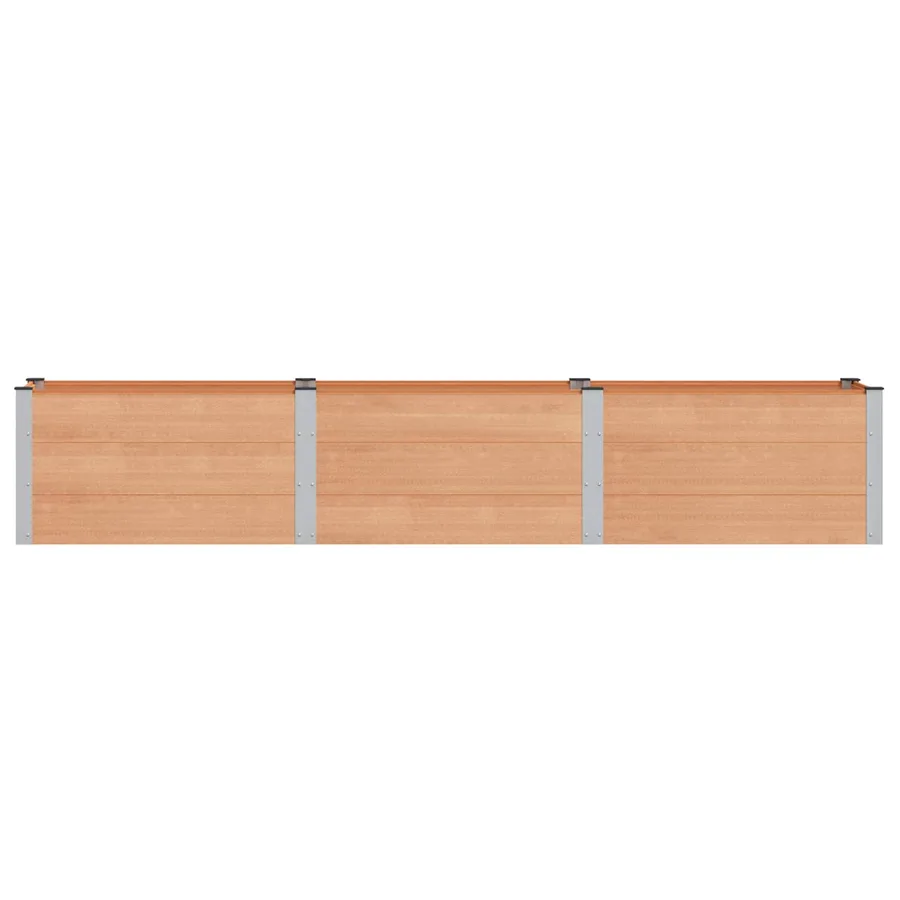 Jardinière surélevée Marron 300 x 50 x 54 cm - 3