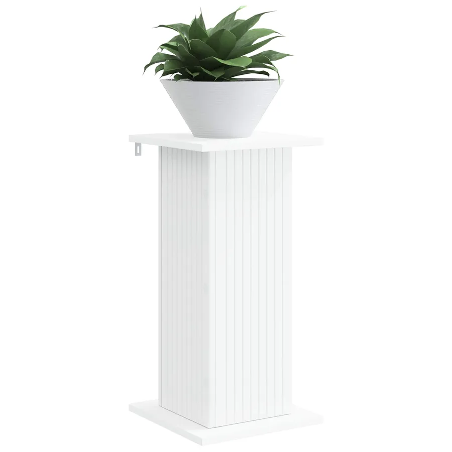Support de Plante 2 pcs Blanc 30,5 x 30 x 60,5 cm - 3