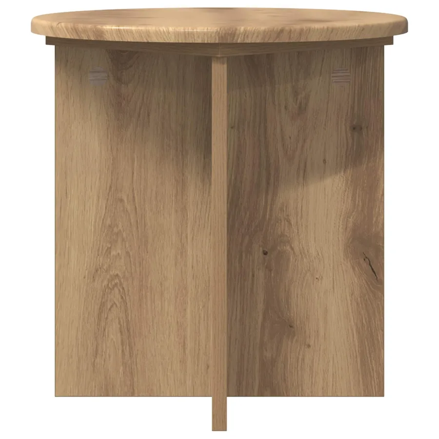 Support de Plante 2 pc Chêne artisanal 40 x 40 x 40 cm - 6