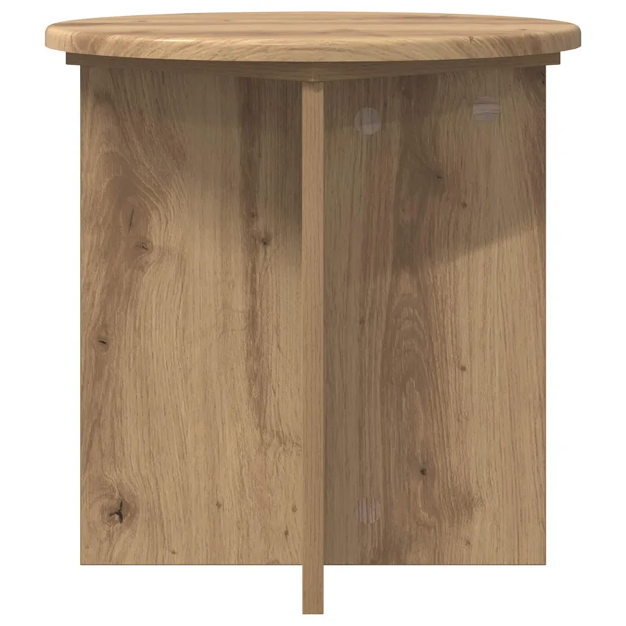 Support de Plante 2 pc Chêne artisanal 40 x 40 x 40 cm - 7