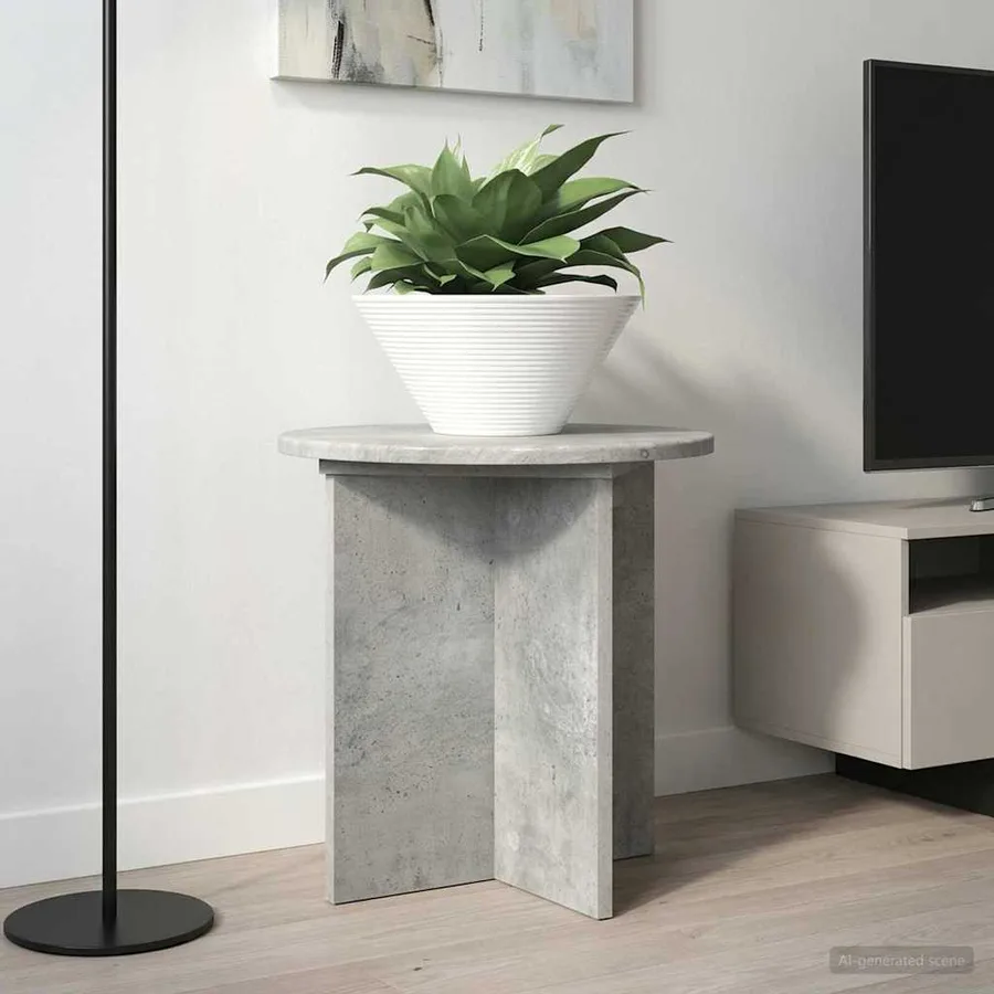 Support de Plante 2 pcs Gris béton 40 x 40 x 40 cm - 4