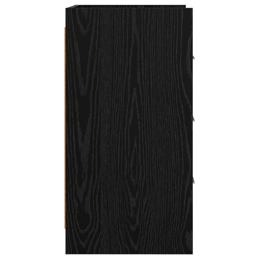 Tables de chevet Chêne noir 40 x 36 x 70 cm Bois d'ingénierie - 5