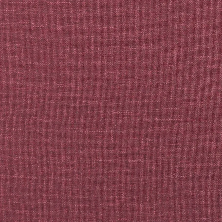 Fauteuil avec repose-pied Rouge bordeaux 60 cm Tissu - 8