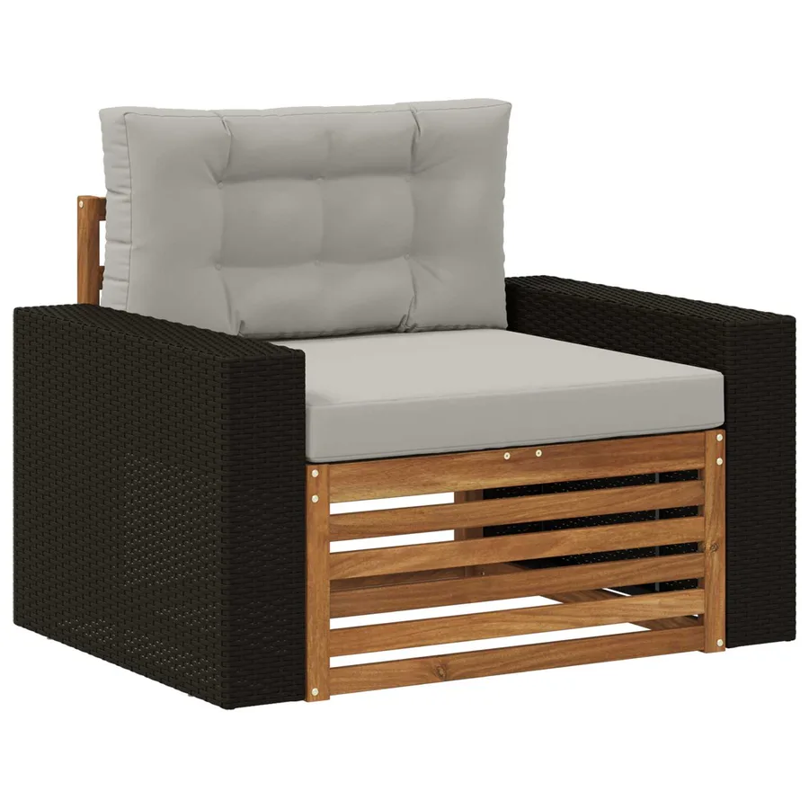 Sofa de milieu extérieur Naturel - 2