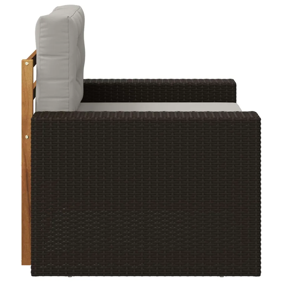 Sofa de milieu extérieur Naturel - 4