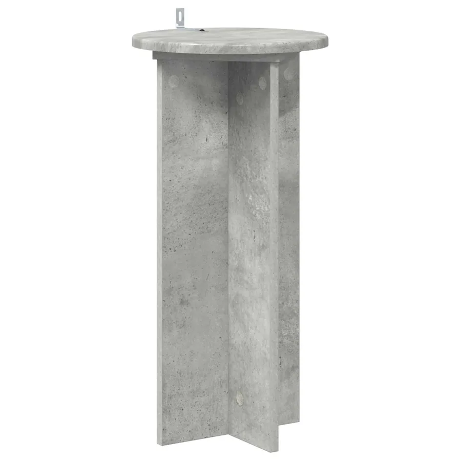Support de Plante 2 pcs Gris béton 29,5 x 29,5 x 60 cm - 5