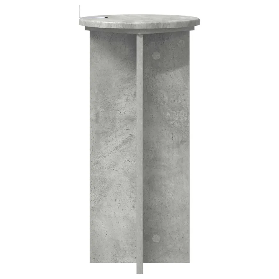 Support de Plante 2 pcs Gris béton 29,5 x 29,5 x 60 cm - 7