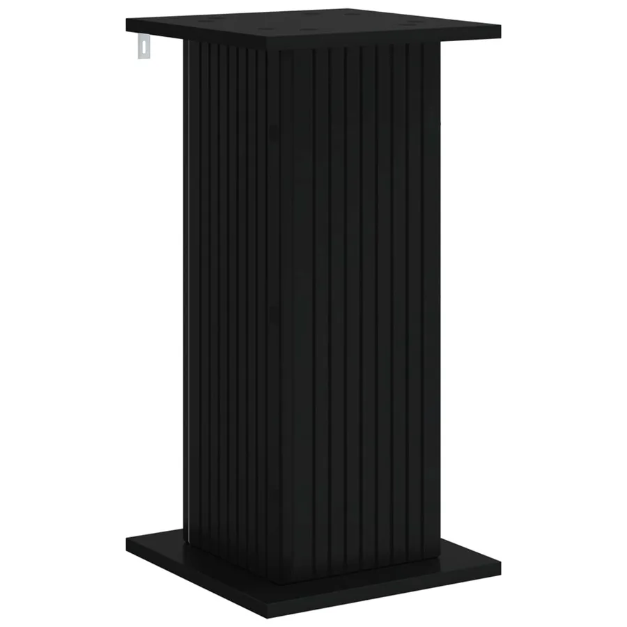 Support de Plante 2 pcs Noir 30,5 x 30 x 60,5 cm - 5