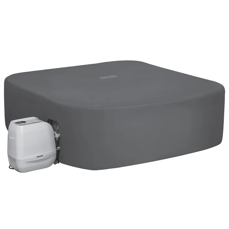 Bestway Housse Gris 230 x 230 x 71 cm PVC et POM