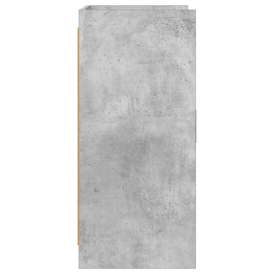 Buffet Gris béton 72 x 36 x 80 cm Bois d'ingénierie - 6