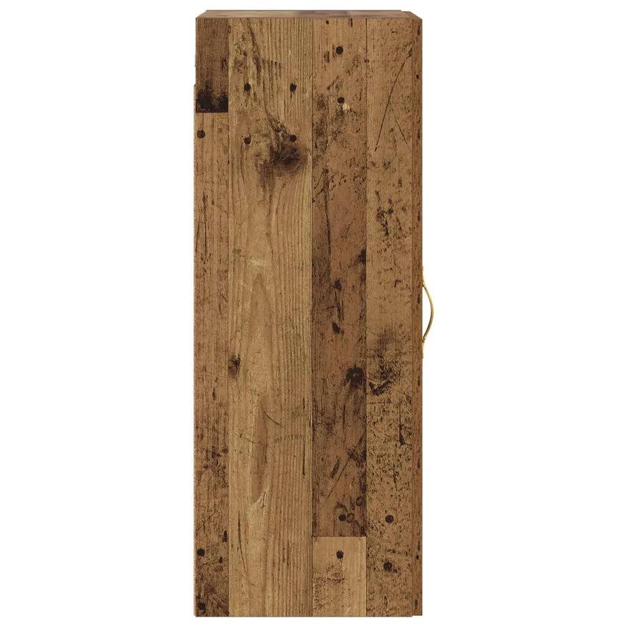Meuble mural Bois ancien 34,5 x 34 x 90 cm Bois d'ingénierie - 3