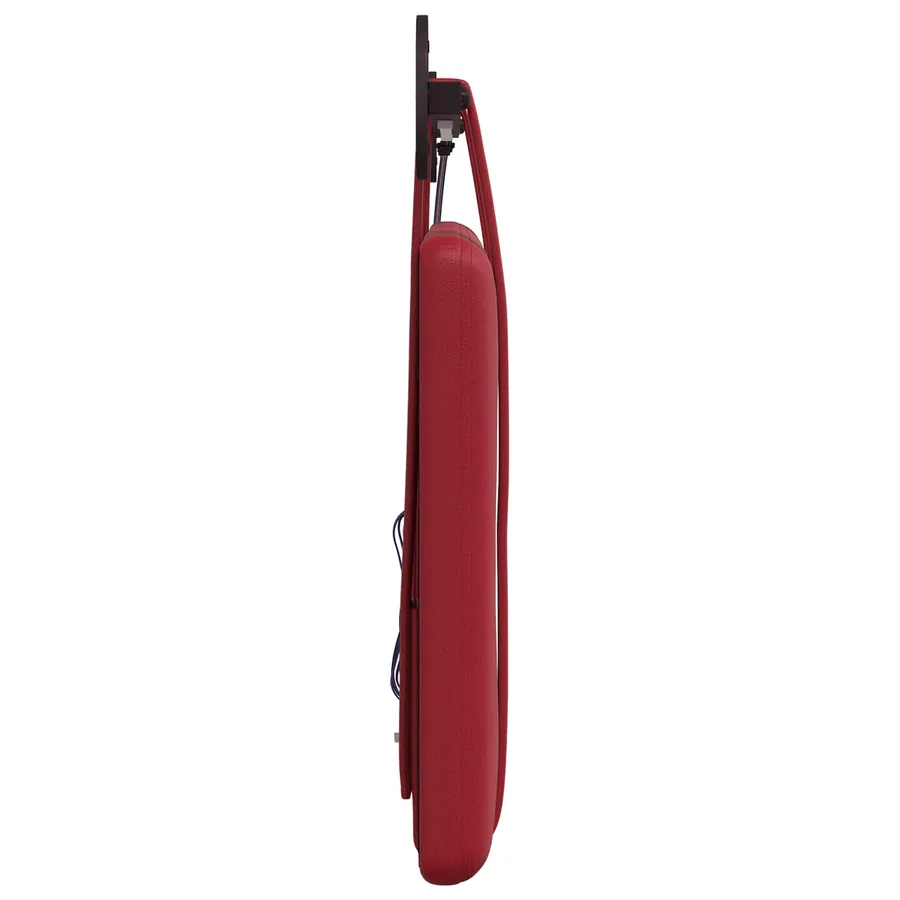 Tête de lit suspendue Avec lumière LED Bordeaux Simili cuir - 7