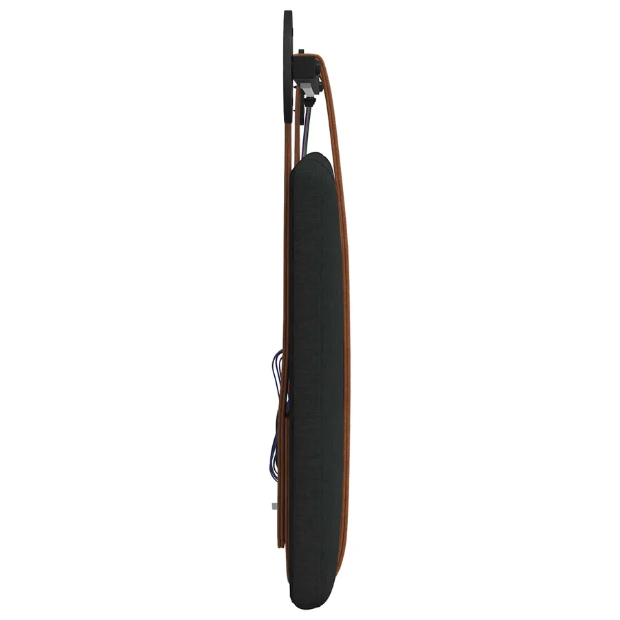 Tête de lit suspendue Avec lumière LED Noir PU antique - 7