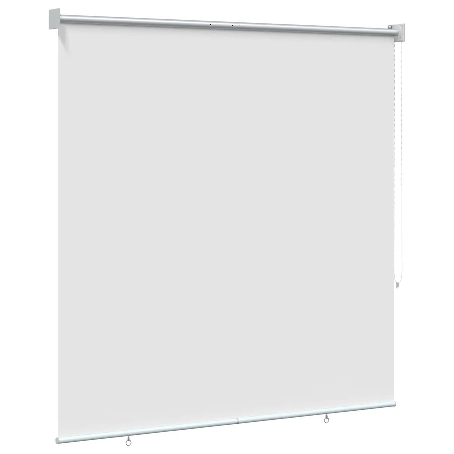 Store roulant extérieur protection UV Blanc Polyester - 4
