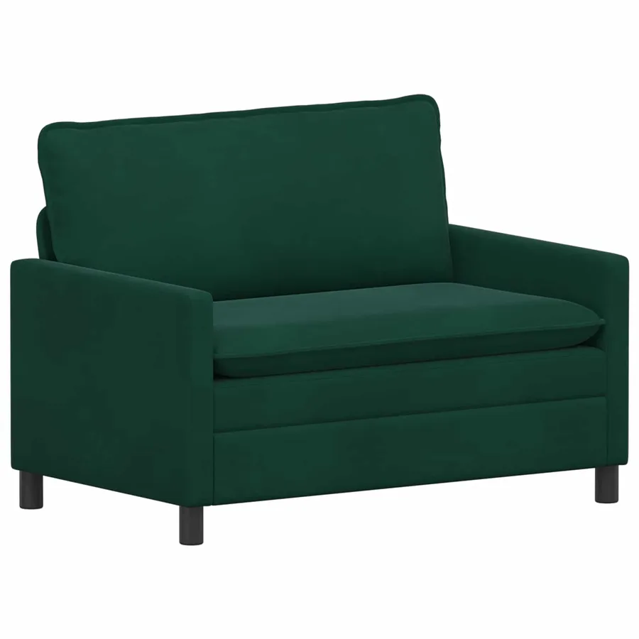 Canapé Vert foncé 126 x 81 x 87,5 cm - 2