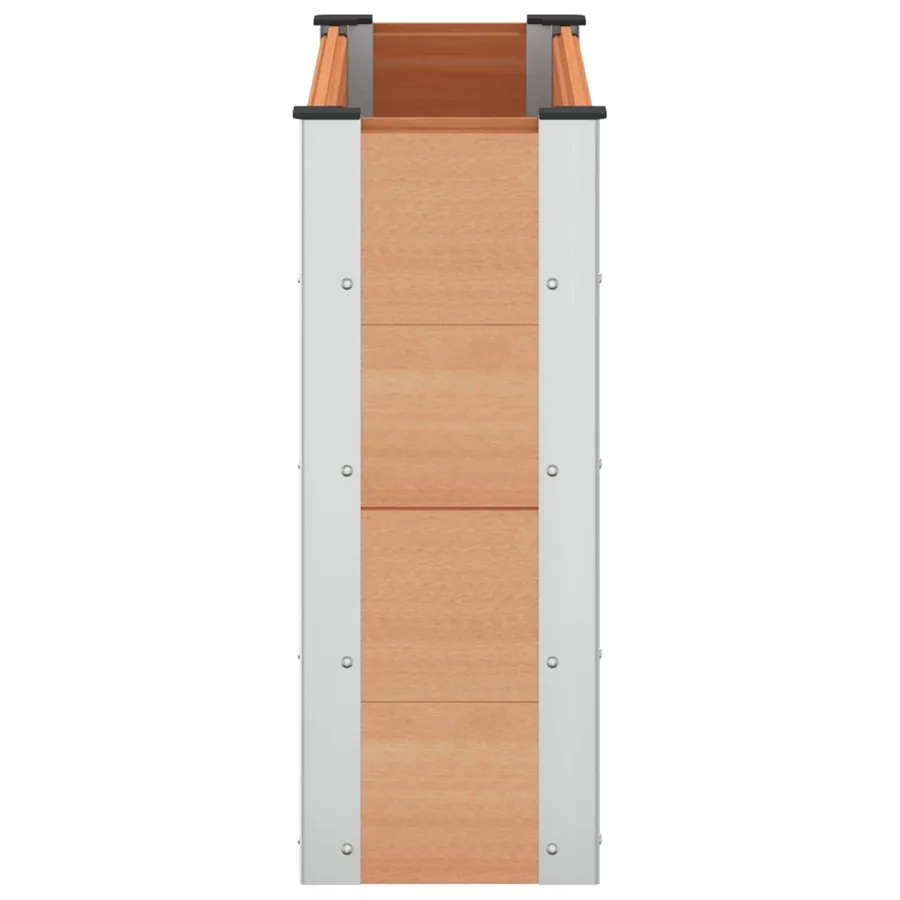 Jardinière surélevée Marron 100 x 30 x 72 cm - 4