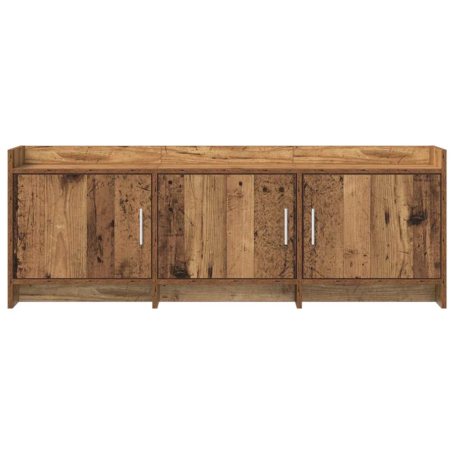 Meuble TV 130 x 33 x 47 cm Bois ancien Bois d'ingénierie - 5