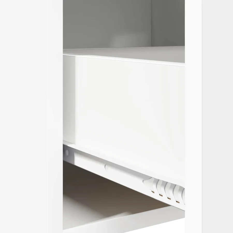 Buffet Blanc 40 x 36 x 80 cm Bois d'ingénierie - 7