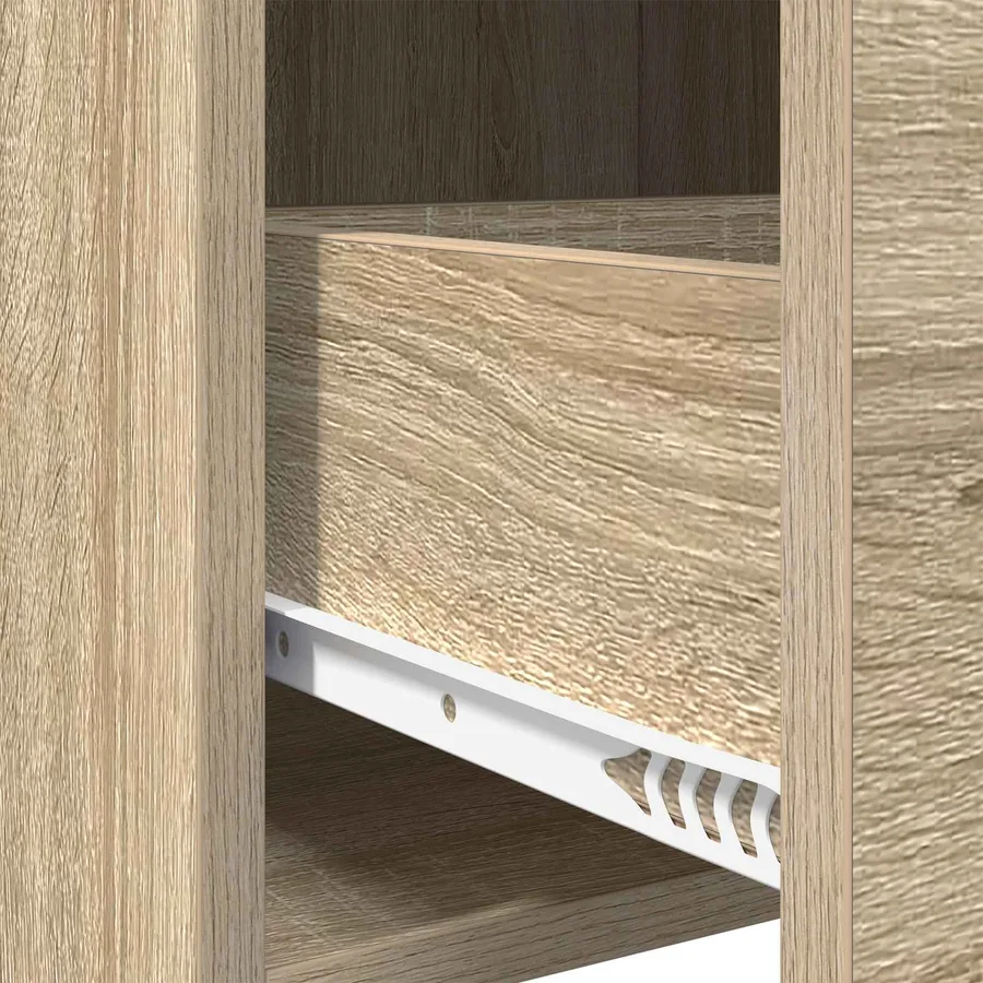 Buffet Chêne Sonoma 40 x 36 x 80 cm Bois d'ingénierie - 7
